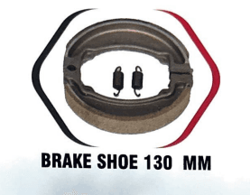BRAKE SHOE 130 MM