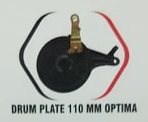 Drum plate 110mm (optima,tunwal,front)